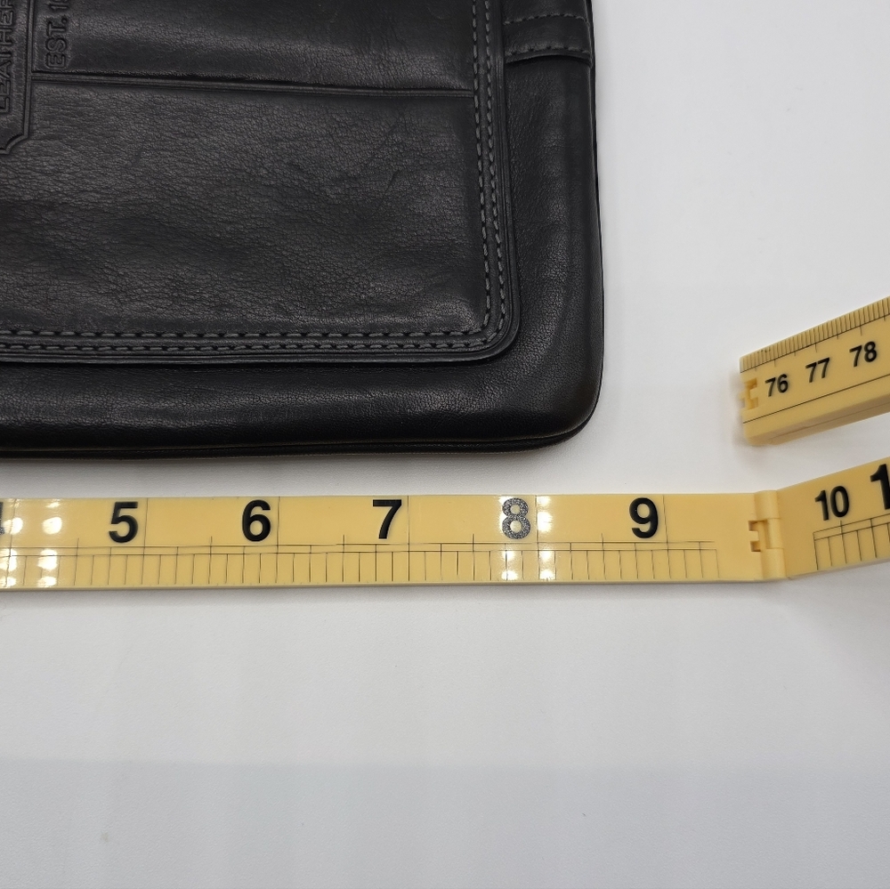 Vintage Coach Crossbody Bag Black Leather - Picture 13 of 16